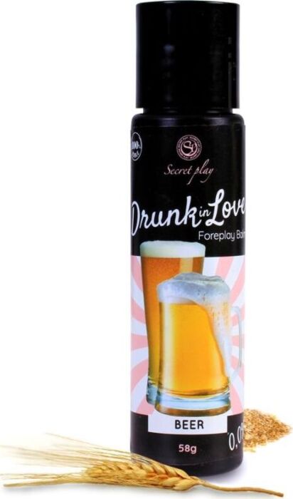 Gleitmittel Secretplay Drunk in Love 60ml - Biergeschmack