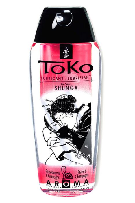Lubrikant SHUNGA Toko Erdbeere und Champagne - 165 ml Lubrikant SHUNGA Toko Erdbeere und Champagne - 165 ml