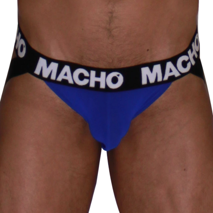 MACHO - MACHO - MX28AZ BLUE JOCK GRILLE XL MACHO - MACHO - MX28AZ BLUE JOCK GRILLE XL