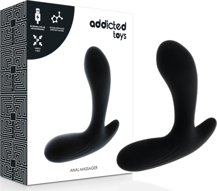 Anal Massager ADDICTED TOYS mit dualer Vibration