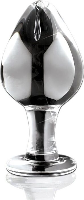 Glas-Analplug ICICLES N.25 handgeblasen Glas-Analplug ICICLES N.25 handgeblasen