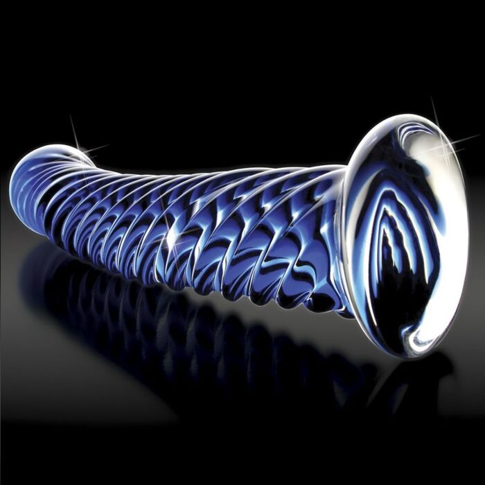 Massagegerät ICICLES N. 29 aus Glas mit handgefertigten Details