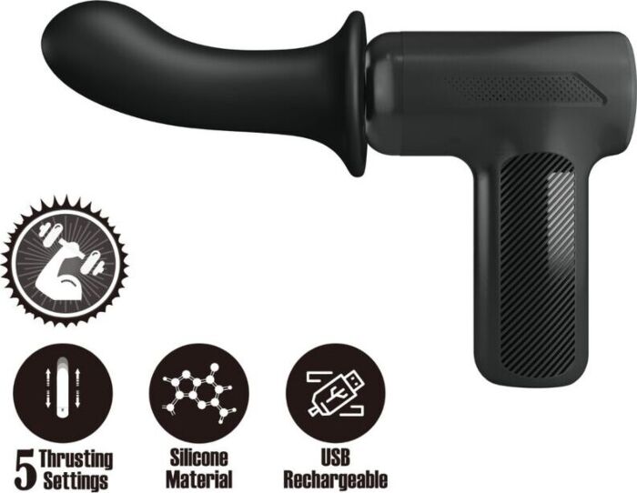 Masajeador Pretty Love DJ Doctor 5 Modos Potentes Masajeador Pretty Love DJ Doctor 5 Modos Potentes