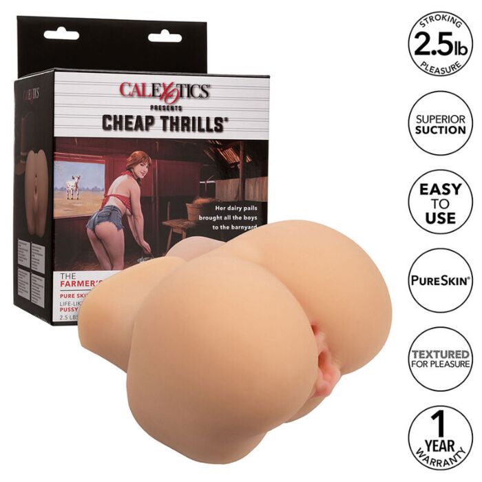 Masturbator CALEXOTICS The Farmer's Daughter Doppel-Einstieg Masturbator CALEXOTICS The Farmer's Daughter Doppel-Einstieg