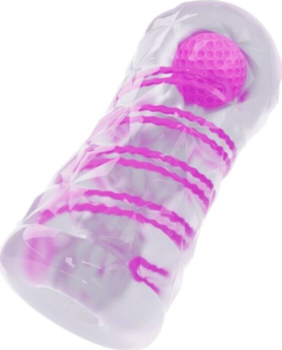 Masturbator PRETTY LOVE MALE mit Innenspirale und Kugel