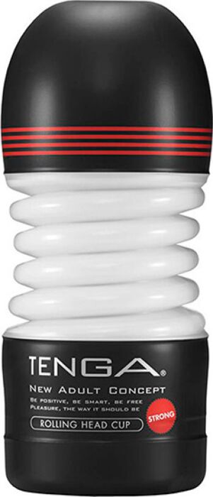Tenga Rolling Head Strong Masturbator mit Smooth Pad