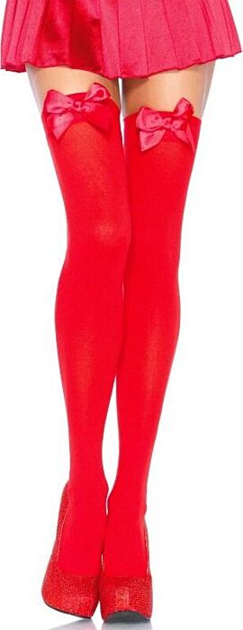 Overknee-Strümpfe von Leg Avenue mit Schleife Overknee-Strümpfe von Leg Avenue mit Schleife