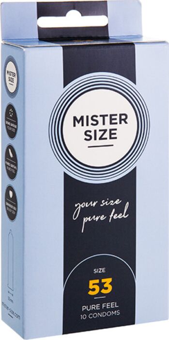 MISTER SIZE 53 - 10 pack