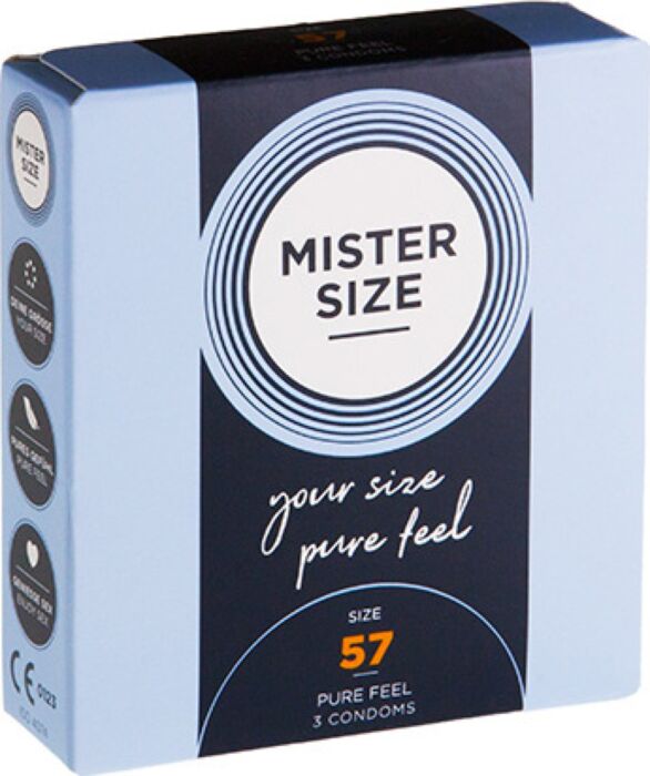 MISTER SIZE 57 - 3 pack MISTER SIZE 57 - 3 pack