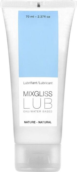 Mixgliss lubricante base de agua natural  70ml