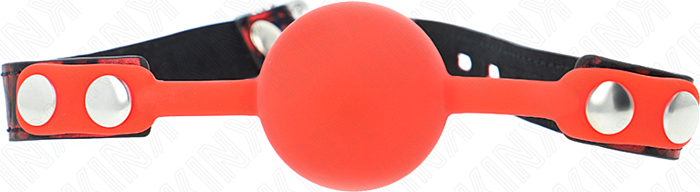 Mordaza de Bola KINK 4 cm Silicona con Candado