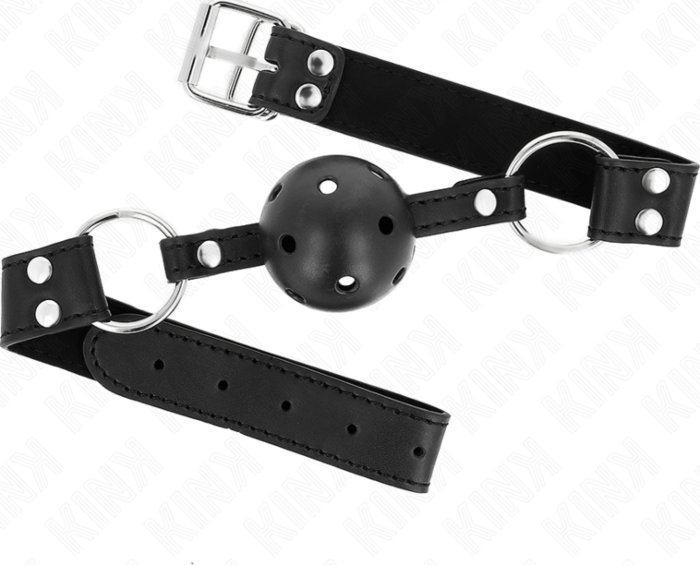 Mordaza de Bola KINK Negra 4cm Ajustable Mordaza de Bola KINK Negra 4cm Ajustable