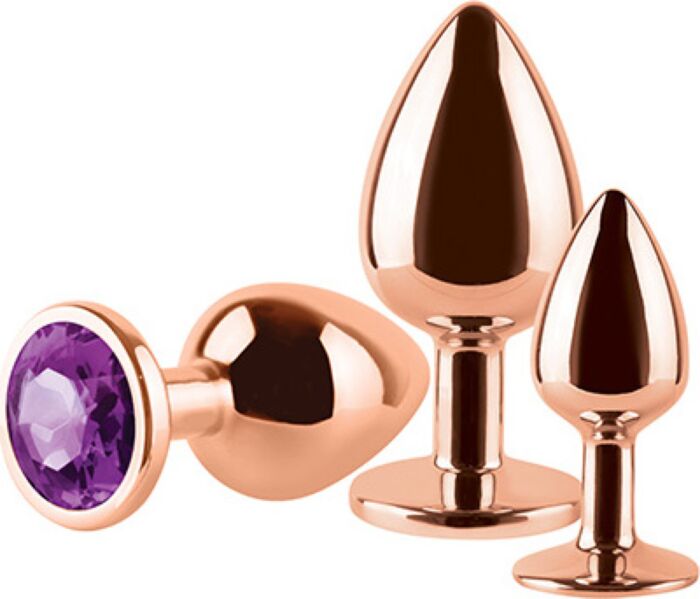 Analplug-Set S Pleasures Metal NOAH