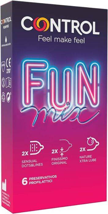 Kondome CONTROL FEEL FUN MIX 6er Pack