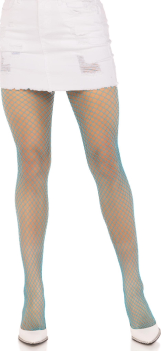 Pantimedias Rejilla Leg Avenue Azul Sexy