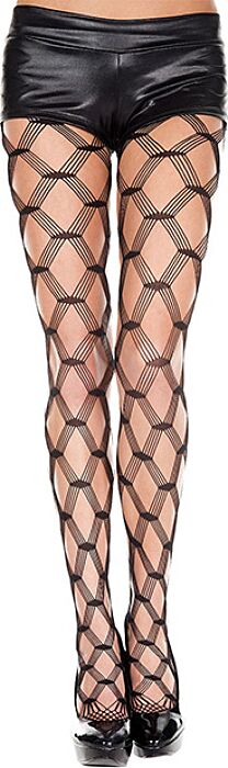 Netz-Panty Music Legs grobes Netz Netz-Panty Music Legs grobes Netz