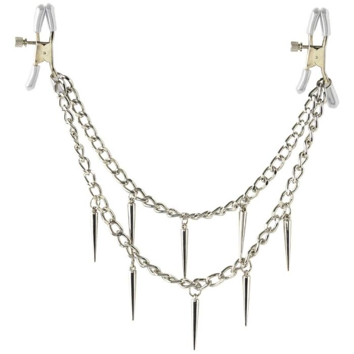 Pinzas para pezones FETISH FANTASY SERIES Rock Hard con presión ajustable