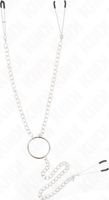 Pinzas para Pezones KINK NIPPLE GRIP 30 cm Sensualidad