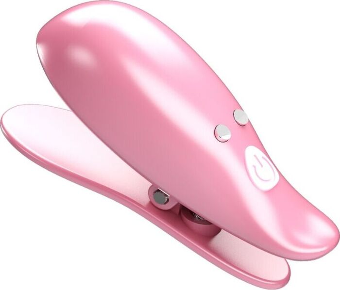 Pinzas Vibratorias Pretty Love Leaf Rosa - Estimulación Única