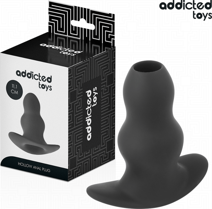 Plug Anal Hueco Addicted Toys Talla L 11.1 cm Plug Anal Hueco Addicted Toys Talla L 11.1 cm