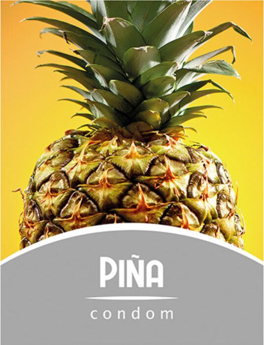Kondom CONDON Piña aromatisiertes Einzelkondom Kondom CONDON Piña aromatisiertes Einzelkondom