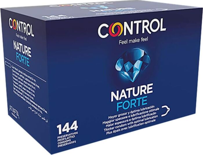 Kondome CONTROL Nature Forte 144 Einheiten mit Adapta-Form Kondome CONTROL Nature Forte 144 Einheiten mit Adapta-Form