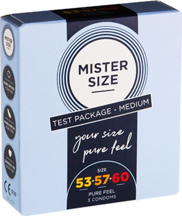 Mister Size Kondome 53/57/60 – 3er Pack