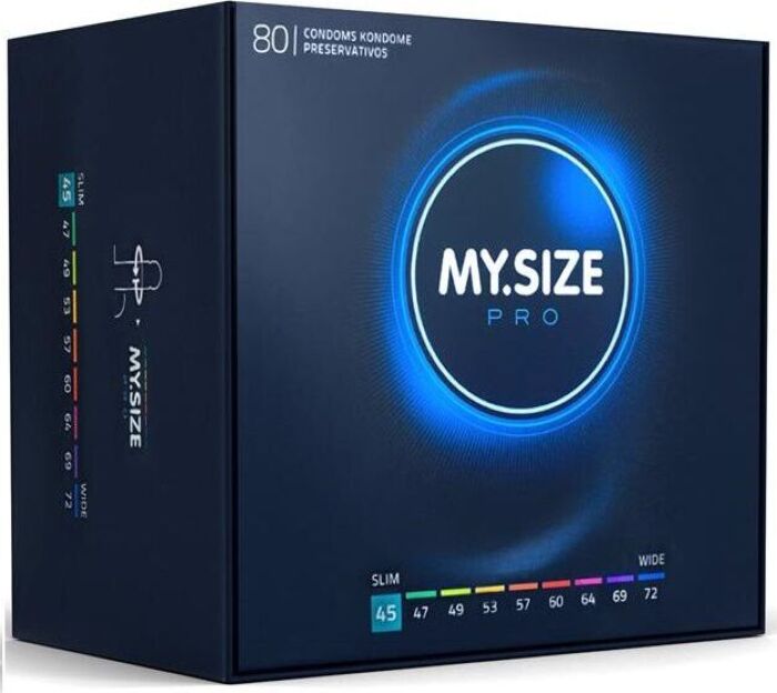 Preservativos My Size Pro 45mm (80 unidades) Preservativos My Size Pro 45mm (80 unidades)