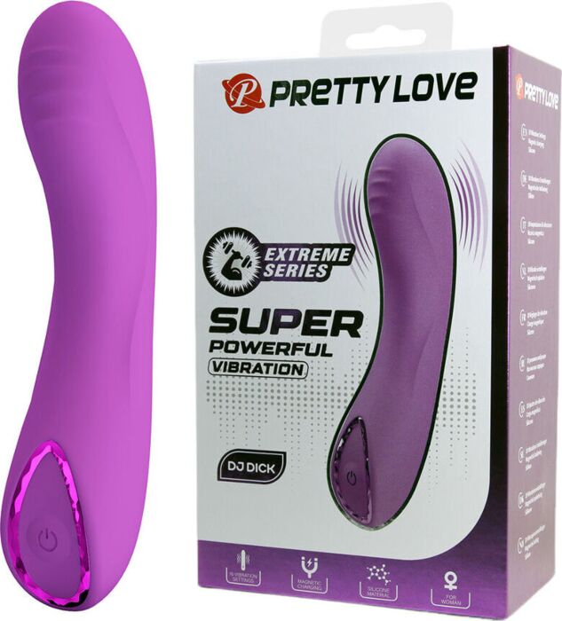 Vibrator Pretty Love DJ Dick mit brillierendem Ring Vibrator Pretty Love DJ Dick mit brillierendem Ring
