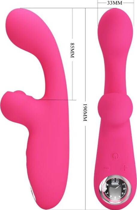 PRETTY LOVE - SKYLAR VIBRADOR ESTIMULADOR ROSA PRETTY LOVE - SKYLAR VIBRADOR ESTIMULADOR ROSA