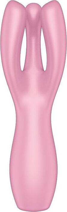 Satisfyer Threesome 3 Vibrador Rosa - 3 Motores Potentes