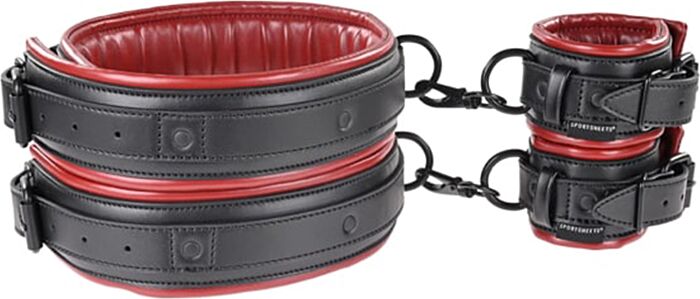 Sportsheets Saffron Fessel-Set für Oberschenkel & Handgelenk