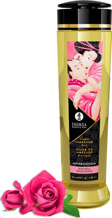 Shunga Massage Oil Aphrodisia - Rosas