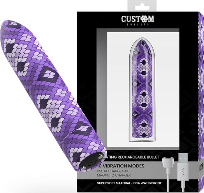 Snake Bullet Lila - Intensidades Recargables Snake Bullet Lila - Intensidades Recargables