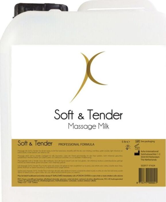 Soft and Tender - Crema Bodymilk de Masaje 5000 ml