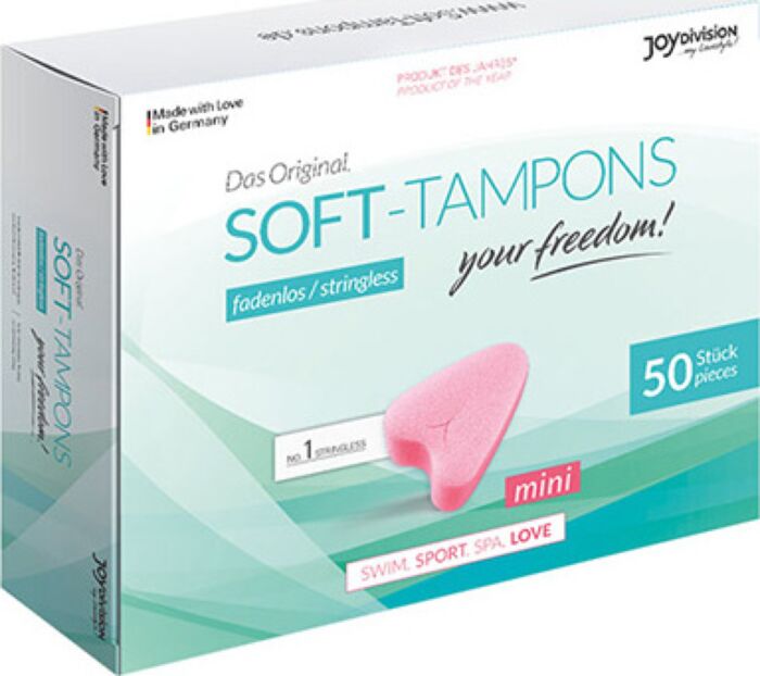 Soft Tampons Mini Caja de 50 Soft Tampons Mini Caja de 50