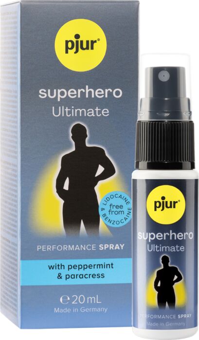 Spray Retardante PJUR Superhero 20ml | Placer Prolongado