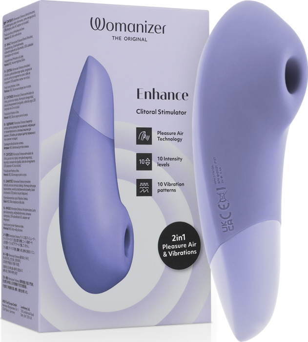 Stimulator Womanizer Enhance Lila - 2 in 1 Genuss