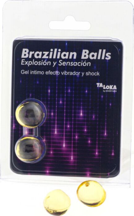 Brazilian Balls TALOKA | Gel mit vibrierendem Effekt