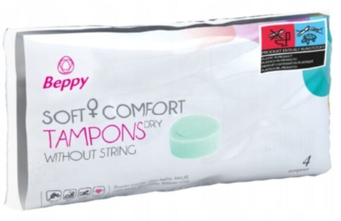 Tampon BEPPY klassisch ohne Faden, 4er