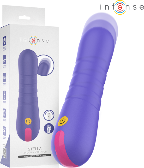 Vibrador Intense Fun Stella Empuje Vertical Vibrador Intense Fun Stella Empuje Vertical