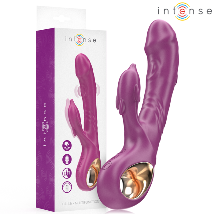 Vibrador Intense Halle Delfín Morado Estimulador Vibrador Intense Halle Delfín Morado Estimulador