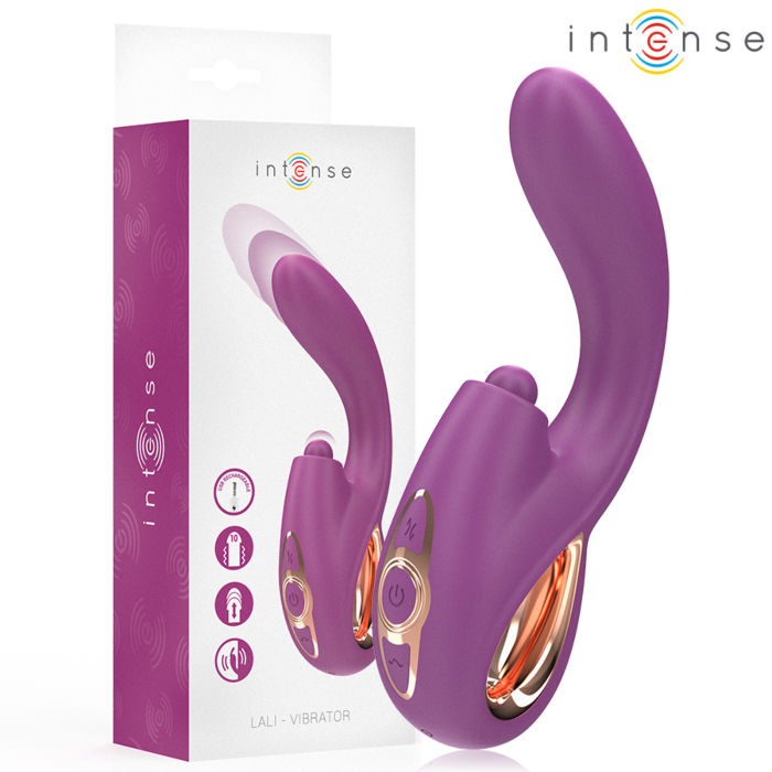 Vibrador INTENSE LALI Estimulación Punto G Morado Vibrador INTENSE LALI Estimulación Punto G Morado