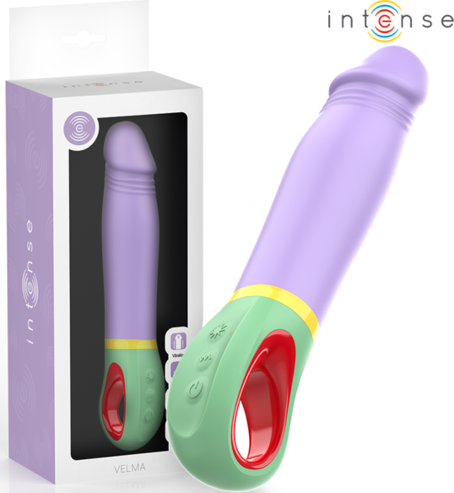 Vibrador Intense Velma Morado Clásico y Potente Vibrador Intense Velma Morado Clásico y Potente