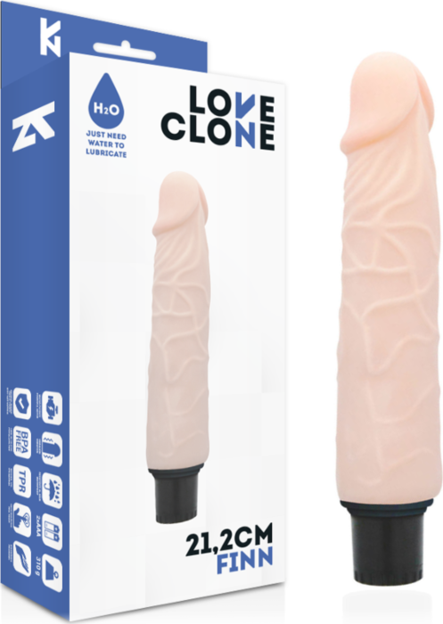 Vibrador LOVECLONE FINN mit Selbstschmierungstechnologie