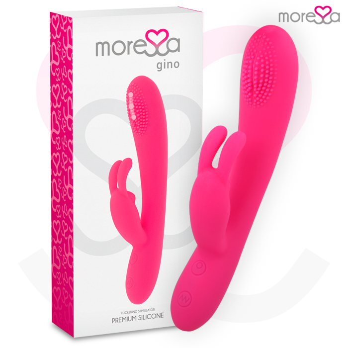 Vibrator MORESSA GINO mit Tickling-Funktion für G-Punkt