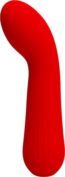 Vibrador Pretty Love Faun Rojo Flexible Vibrador Pretty Love Faun Rojo Flexible