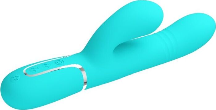 Vibrador Pretty Love Flirtation Multifunción Verde