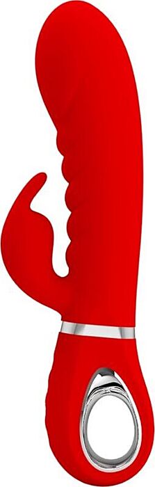 Vibrador Pretty Love Prescott Multifunción Rojo