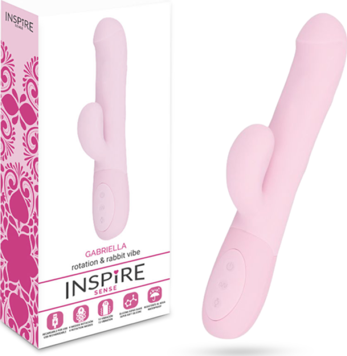 Vibrador Rabbit Inspire Gabriella mit 12 Funktionen